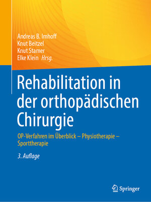 cover image of Rehabilitation in der orthopädischen Chirurgie